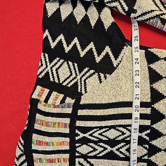 KENISTON multicolor open front cozy cardigan vibrant 3X read measurements EUC - Picture 6 of 14